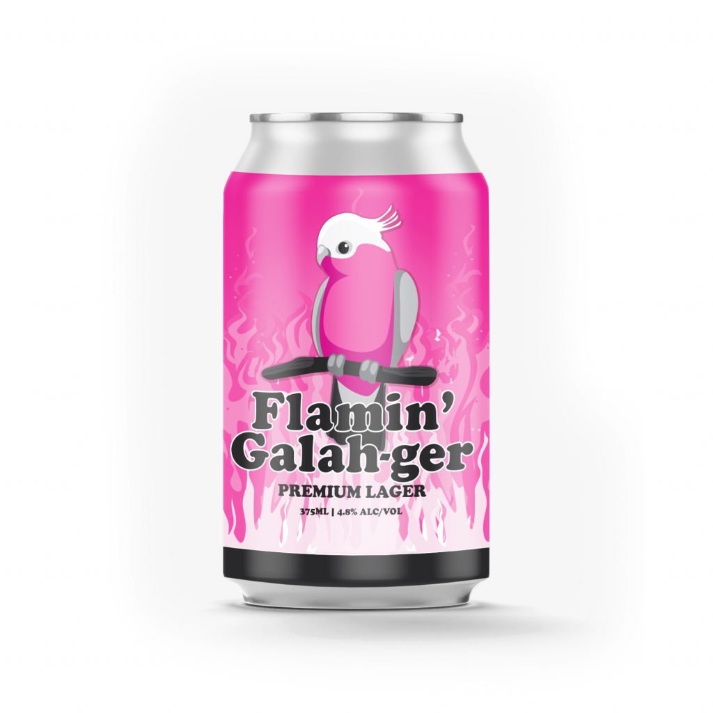 Flamin Galahger Premium Lager Carton (16 Pack) Buy Beer Here